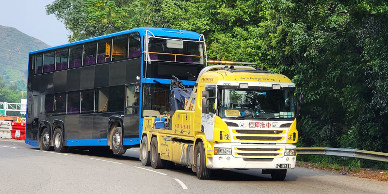 跨境拖運私家車、 跨境吊運貨車、巴士